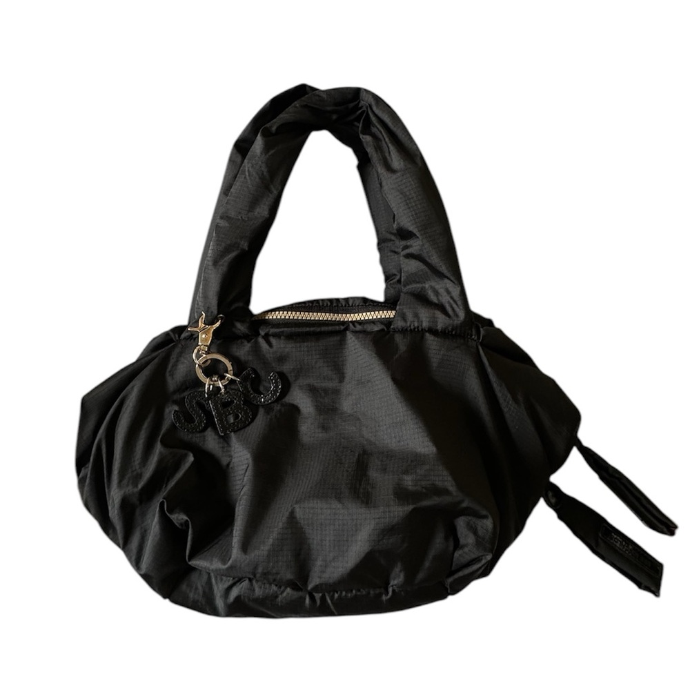 See By Chloe Joy Rider Black Classic Nylon Slouch Shoulder Tote Bag